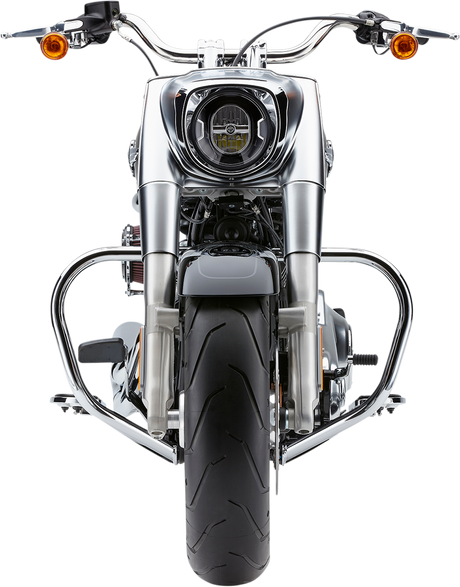 Barra de autopista COBRA V-Bend - Cromada - Softail 601-2108 