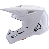 ALPINESTARS SM3 Helmet - Solid - Gloss White - 2XL 8300326-2180-XXL
