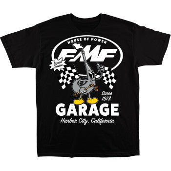 FMF Garage T-Shirt - Black - XL FA25118901BLKXL