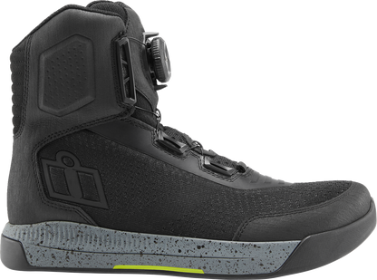 ICON Overlord™ Vented CE Boots - Black - Size 9.5 3403-1260