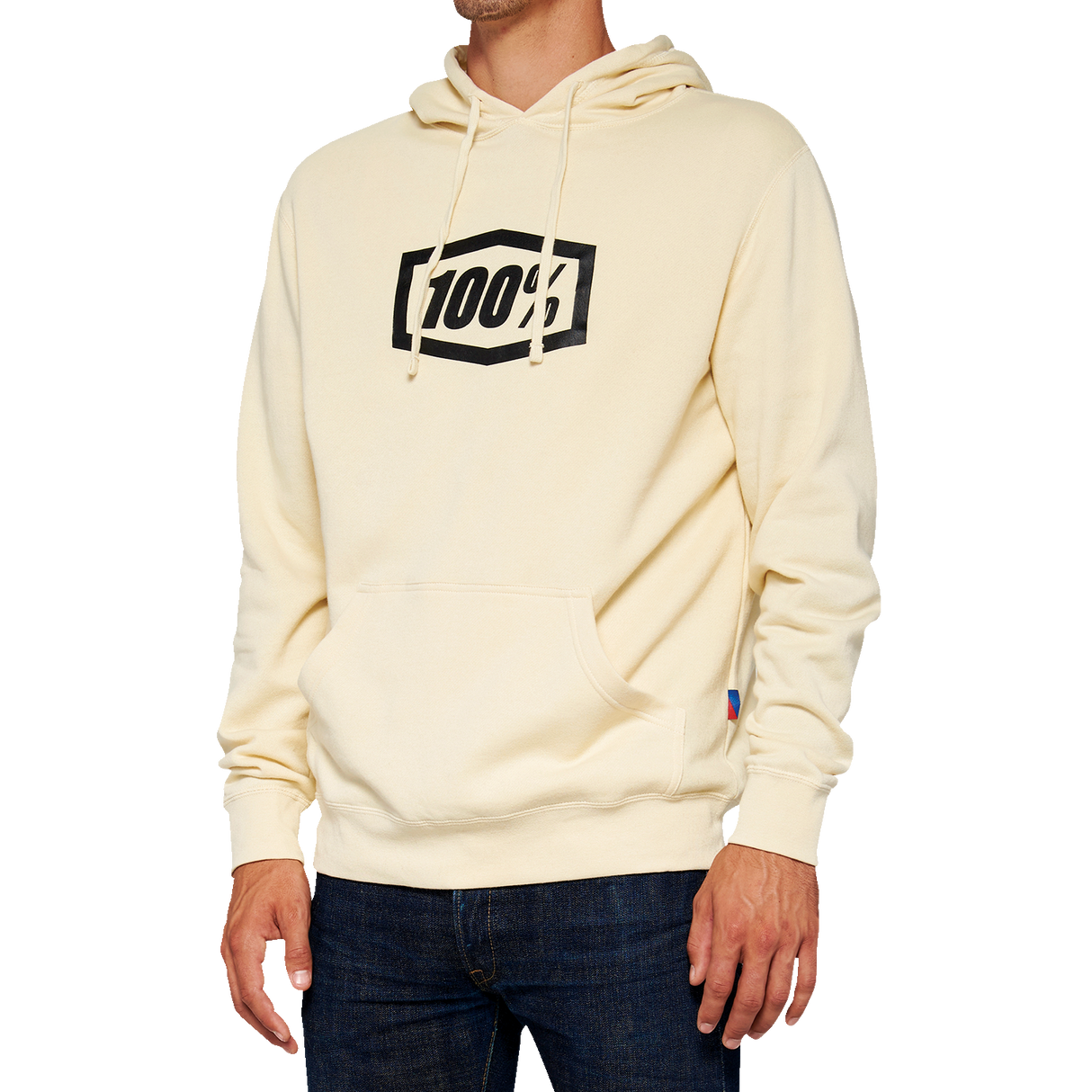 100% Icon Pullover Hoodie - Chalk - 2XL 20029-00009