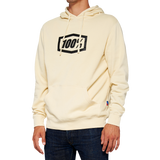 100% Icon Pullover Hoodie - Chalk - Large 20029-00007