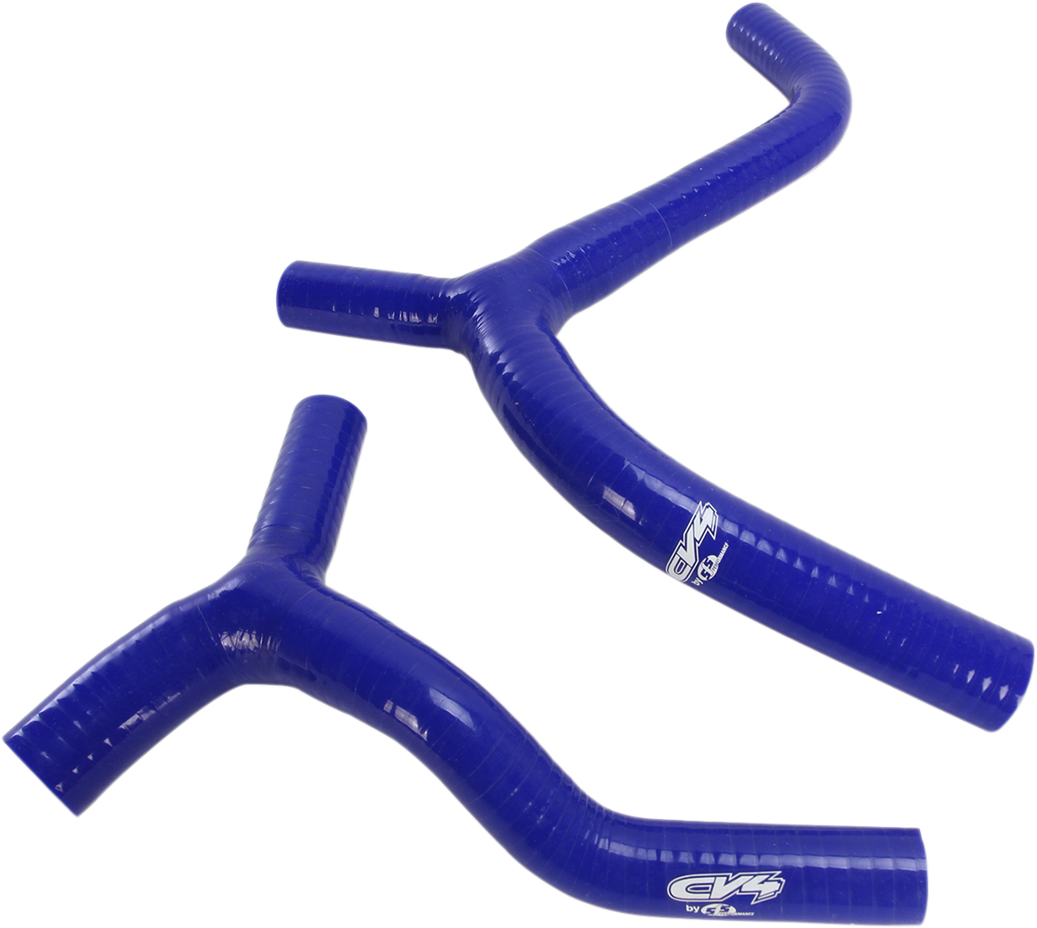 CV4 Radiator Hose Kit - Blue - Kawasaki SFSMBC261B