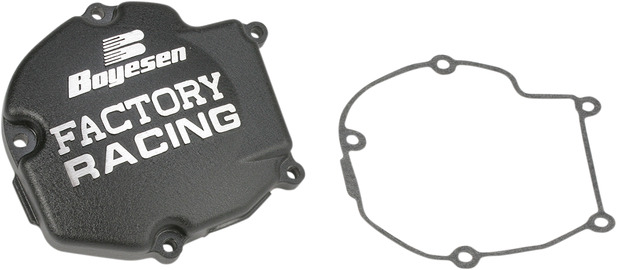 BOYESEN Ignition Cover - Black - KX125 SC-11AB