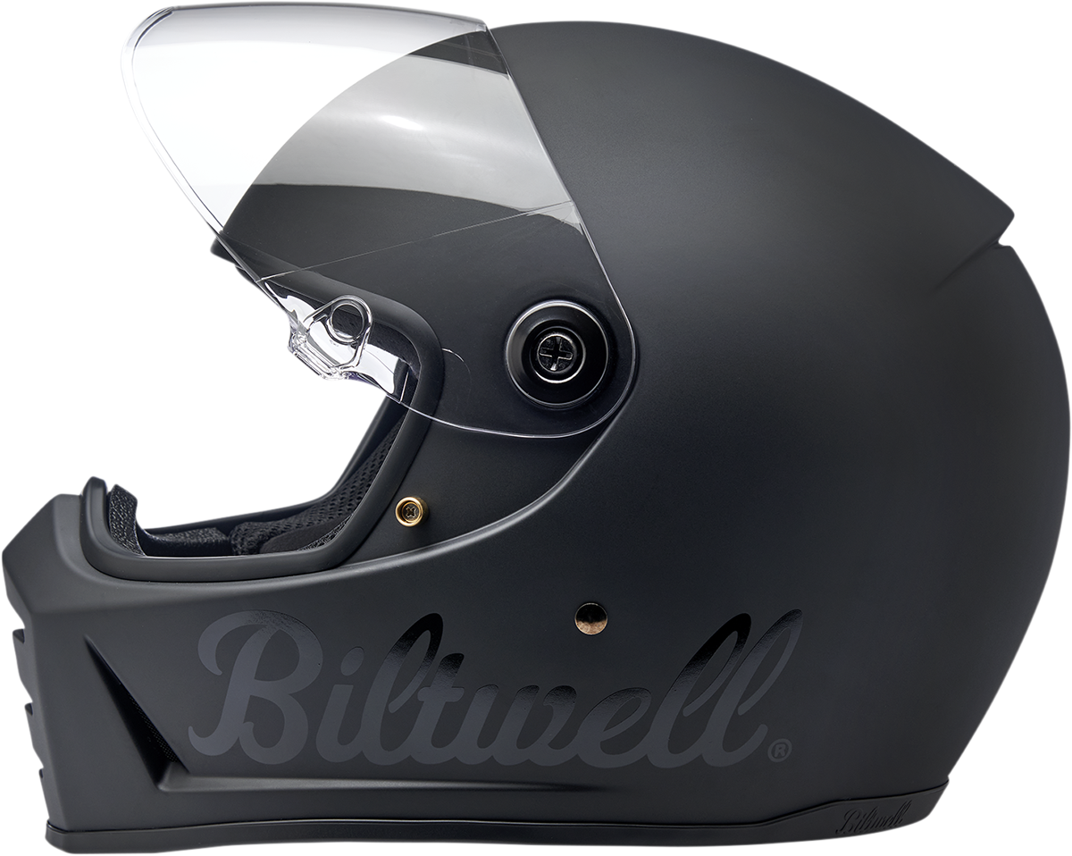 BILTWELL Lane Splitter Helmet - Flat Black Factory - 2XL 1004-638-106