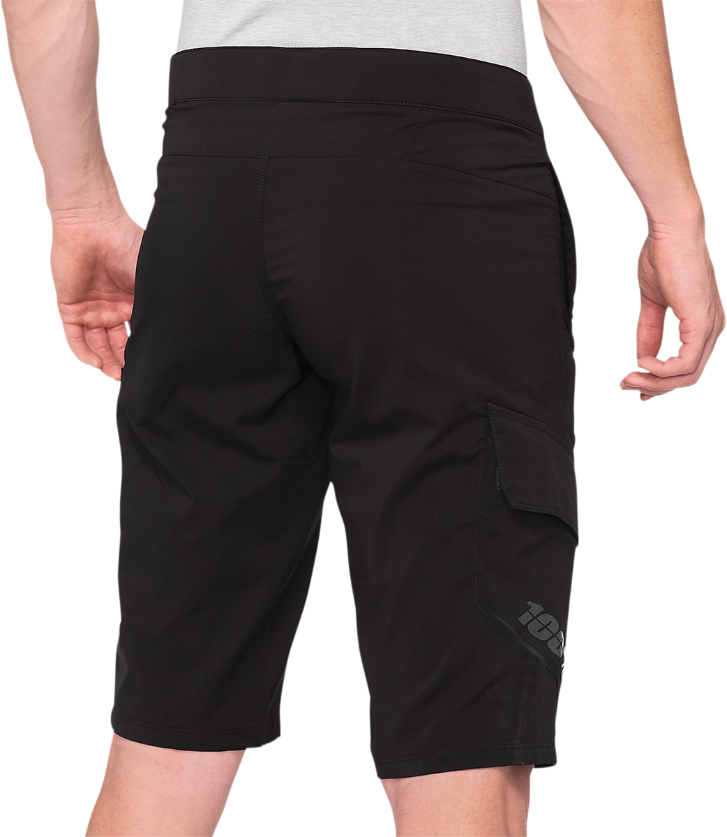 100% Ridecamp Shorts - Black - US 28 40029-00000