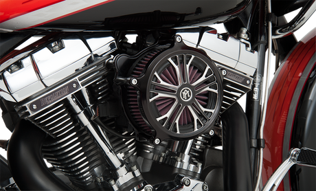 PERFORMANCE MACHINE (PM) Super Gas Air Cleaner - Black - Throttle By Wire 0206-2150-B
