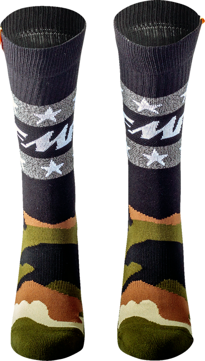 Calcetines FMF Camo Stars - Camo - Talla única SP22194907 3431-0730 