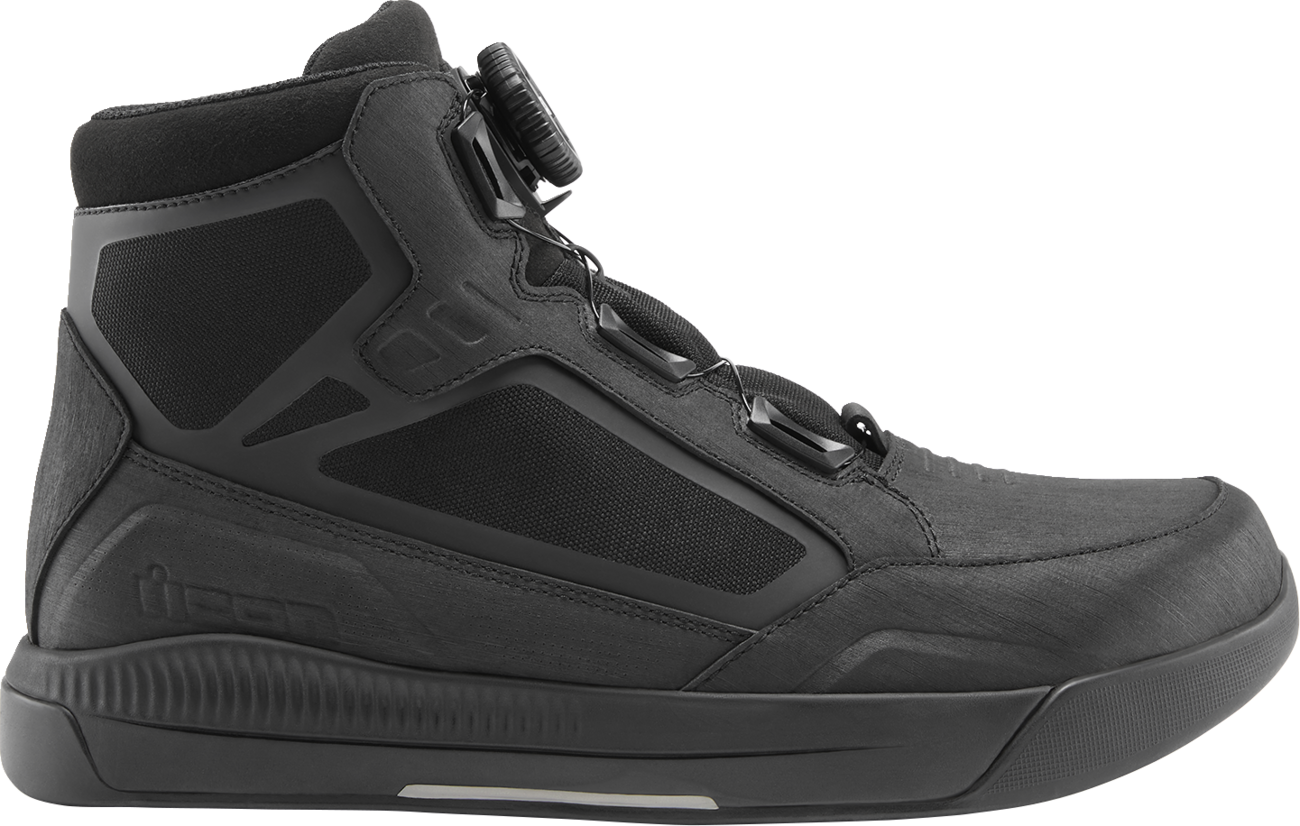 ICON Patrol 3™ Waterproof Boots - Black - Size 10 3403-1285