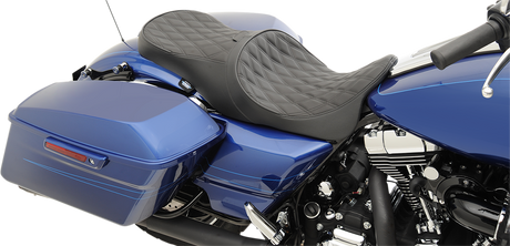 DRAG SPECIALTIES Low Forward Touring Seat - Diamond - FL '08-'22 0801-1011