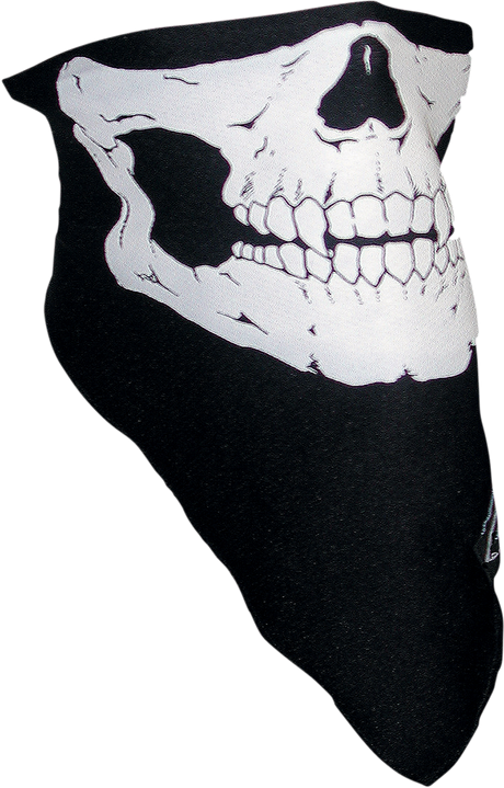 SCHAMPA & DIRT SKINS Half-Skull Face Mask VNG008