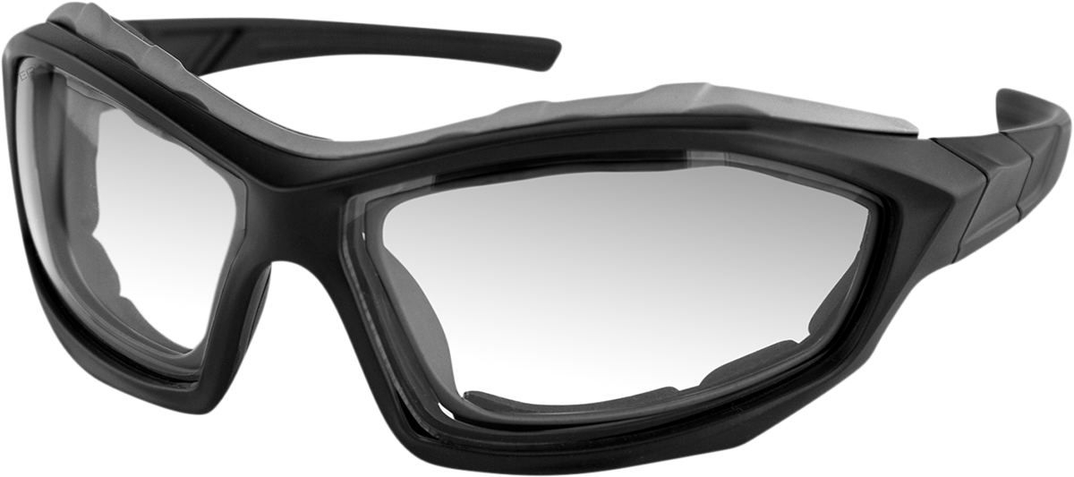 BOBSTER Dusk Sunglasses - Convertible - Matte Black - Clear BDUS001T