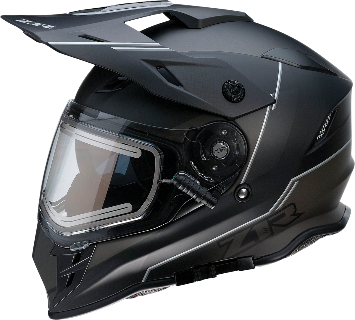 Z1R Range Helmet - Bladestorm - Black/White - Large 0101-14050