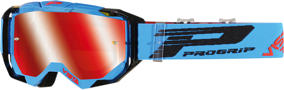 PRO GRIP 3303 Vista Goggles - Turquoise/Black - Mirror PZ3303TNFL