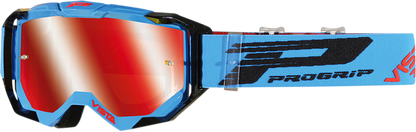 PRO GRIP 3303 Vista Goggles - Turquoise/Black - Mirror PZ3303TNFL