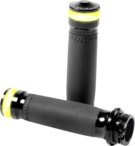 PERFORMANCE MACHINE (PM) Grips Contour - LED - Cable - Black 0063-2101M-B