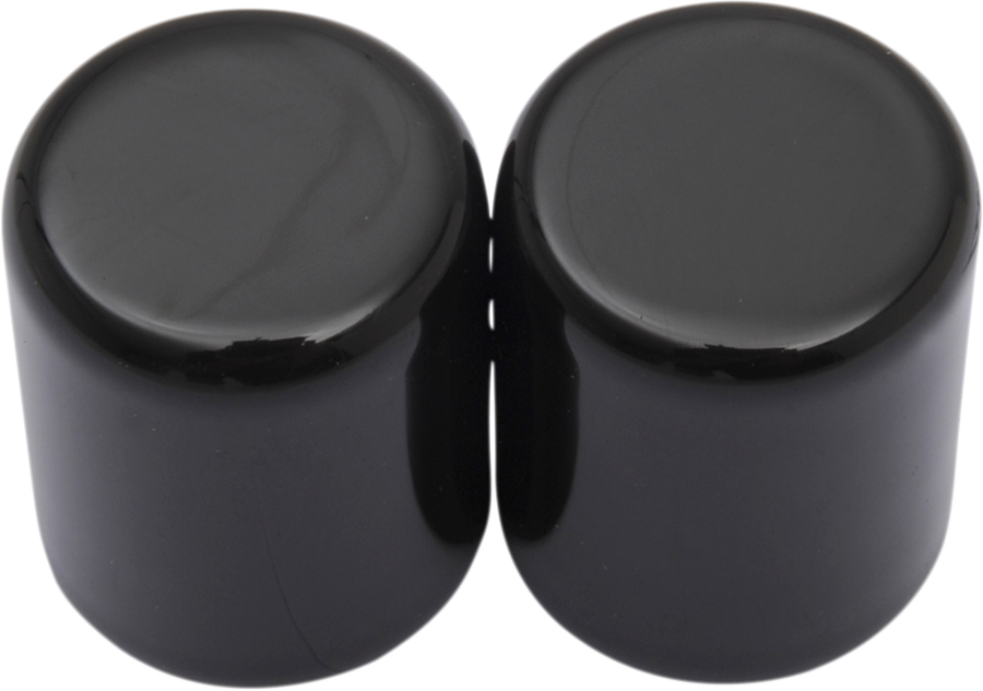 DRAG SPECIALTIES Cubiertas de acoplamiento - Pequeñas - Negras C77-0099GB