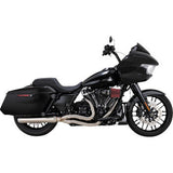 VANCE & HINES 2-into-1 Gaslighter Exhaust System with Heat Shields - M8 Touring - Brushed   27346