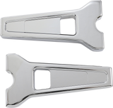 LA CHOPPERS Risers - Straight - 6" - Chrome LA-7470-06C