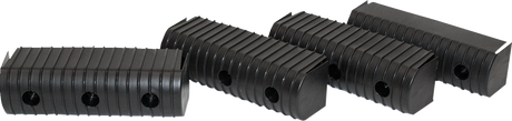 CALIBER BunkWrap Endcap - 2"x6" - Black - 4 Pack 23053-BK