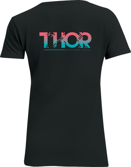 THOR Women's 8 Bit T-Shirt - Black - Large 3031-4225