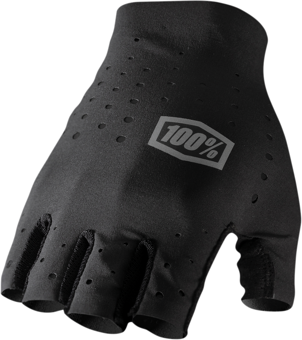 100% Sling Short Finger Gloves - Black - 2XL 10021-00004