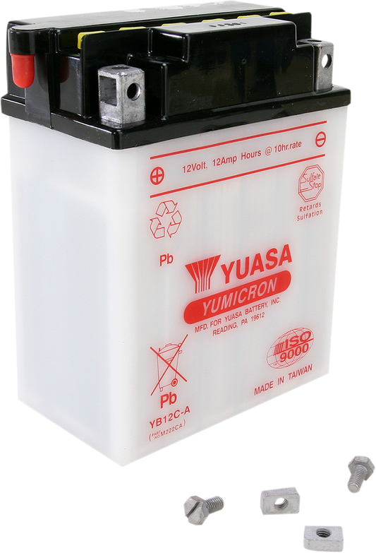YUASA Battery - YB12C-A YUAM222CA