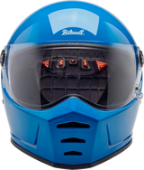 BILTWELL Lane Splitter Helmet - Gloss Tahoe Blue - Large 1004-129-504