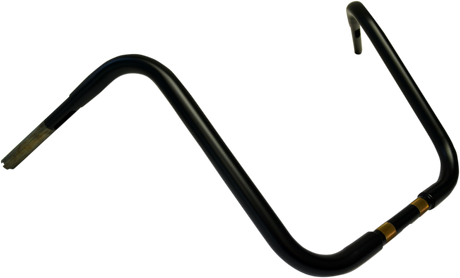 DRAG SPECIALTIES Handlebar - Buffalo Ape - 16" - TBW - Flat Black 0601-3507