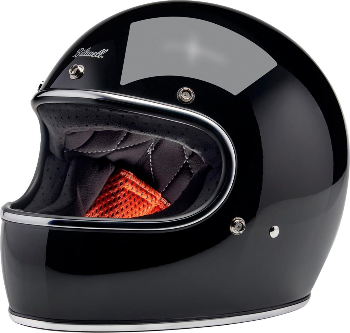 BILTWELL Gringo S Helmet - Gloss Black - Large 1003-101-504