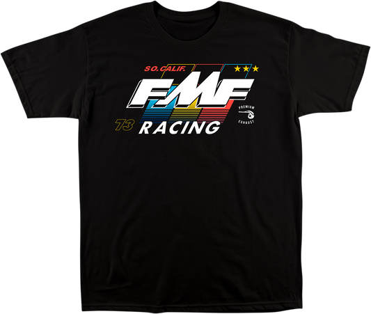 FMF Retro T-Shirt - Black - Medium FA20118909BLKMD 3030-19705