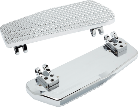 LA CHOPPERS Billet County Floorboards - Chrome - FL LA-P101-00C