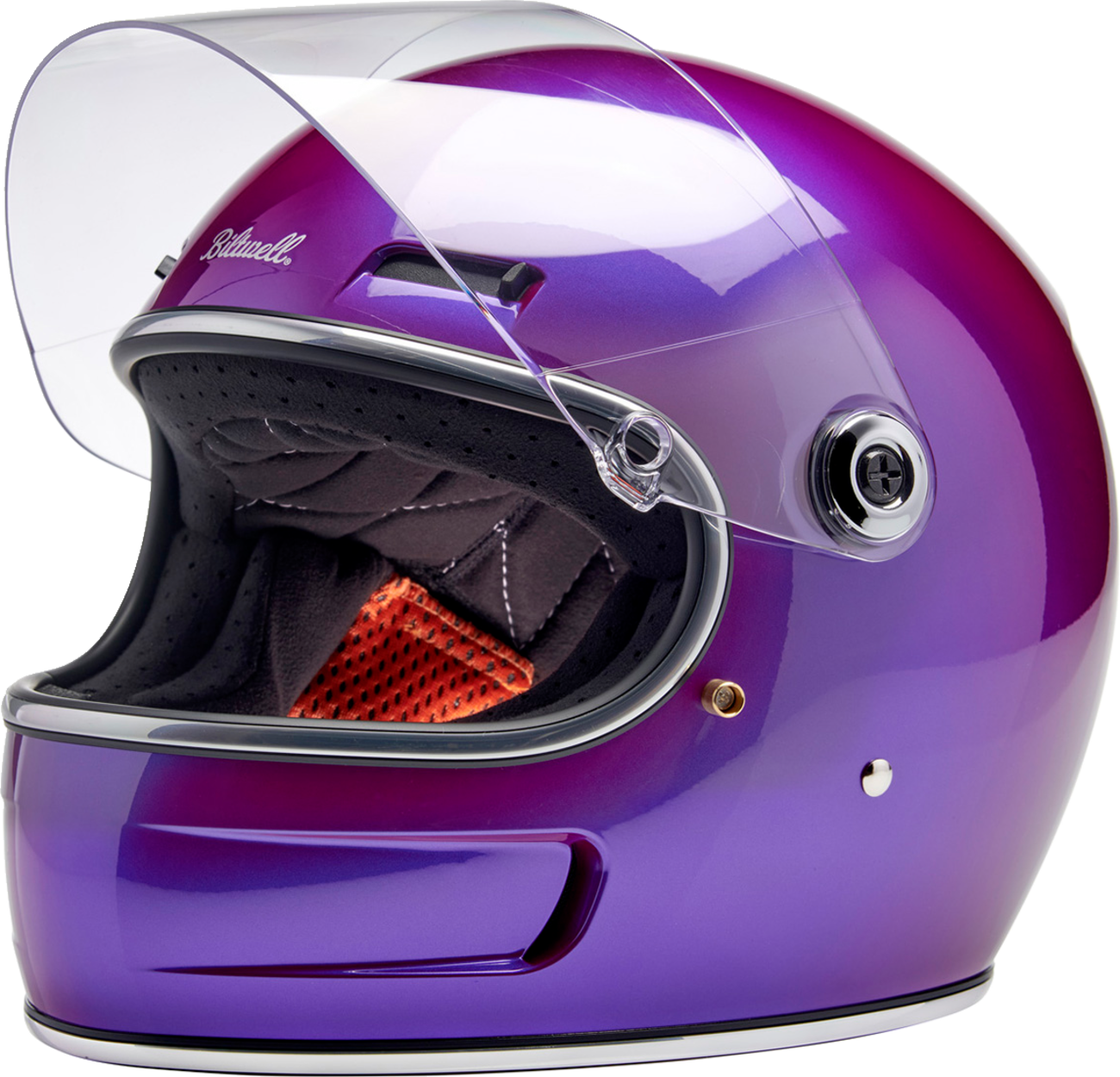 BILTWELL Gringo SV Helmet - Metallic Grape - XS 1006-339-501