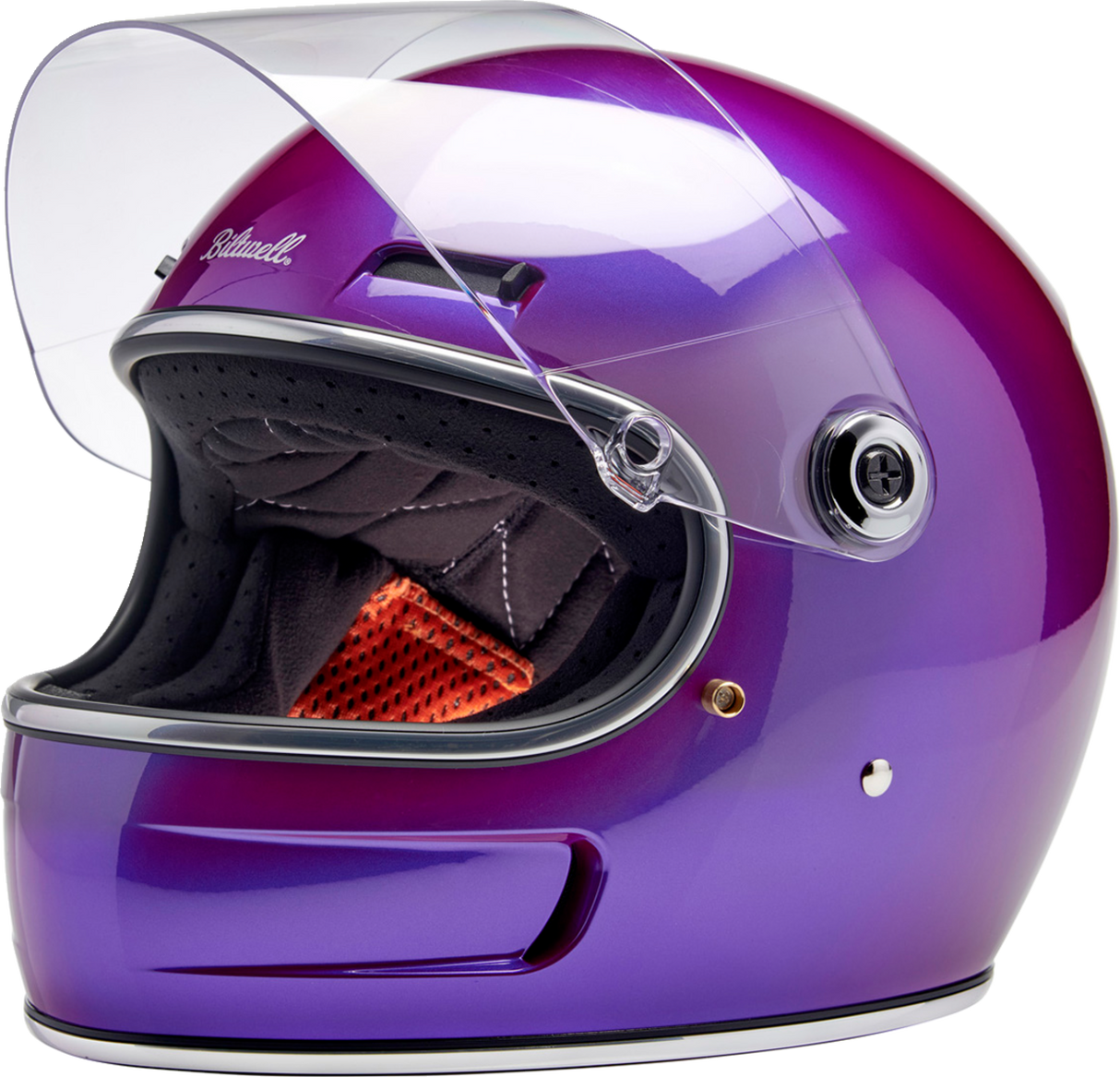 BILTWELL Gringo SV Helmet - Metallic Grape - Small 1006-339-502