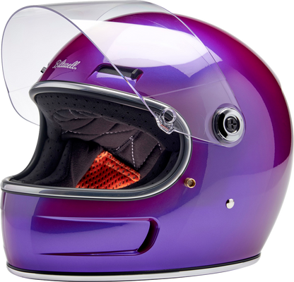 BILTWELL Gringo SV Helmet - Metallic Grape - 2XL 1006-339-506