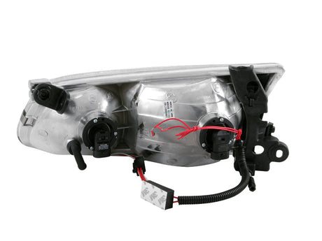 ANZO 2000-2001 Toyota Camry Crystal Headlights w/ Halo Black 121123