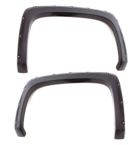 Lund 14-17 Toyota Tundra RX-Rivet Style Textured Elite Series Fender Flares - Black (4 Pc.) RX607T