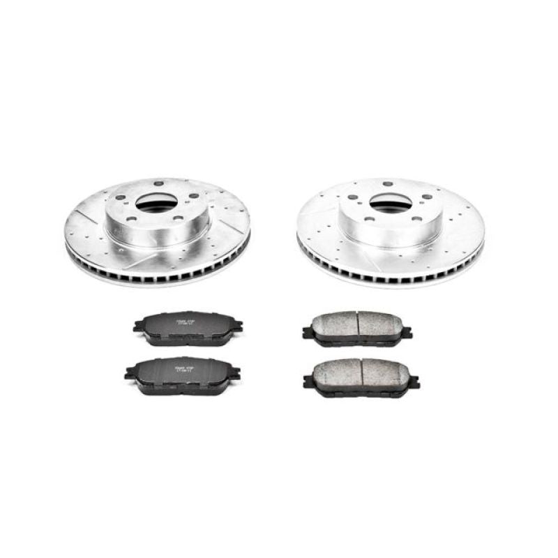 Power Stop 05-15 Toyota Tacoma Front Z23 Evolution Sport Brake Kit K5431