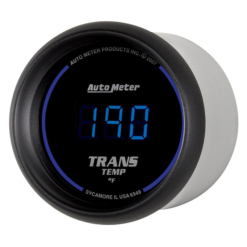 Autometer 52.4mm Black Digital Trans Temperature Gauge 6949