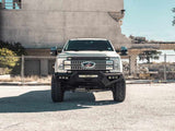 Road Armor 17-20 Ford F-250 SPARTAN Front Bumper Bolt-On Pre-Runner Guard - Tex Blk 6172XFPRB