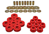 Energy Suspension Nissan/Datsun Red Body Mount Set 6.4101R