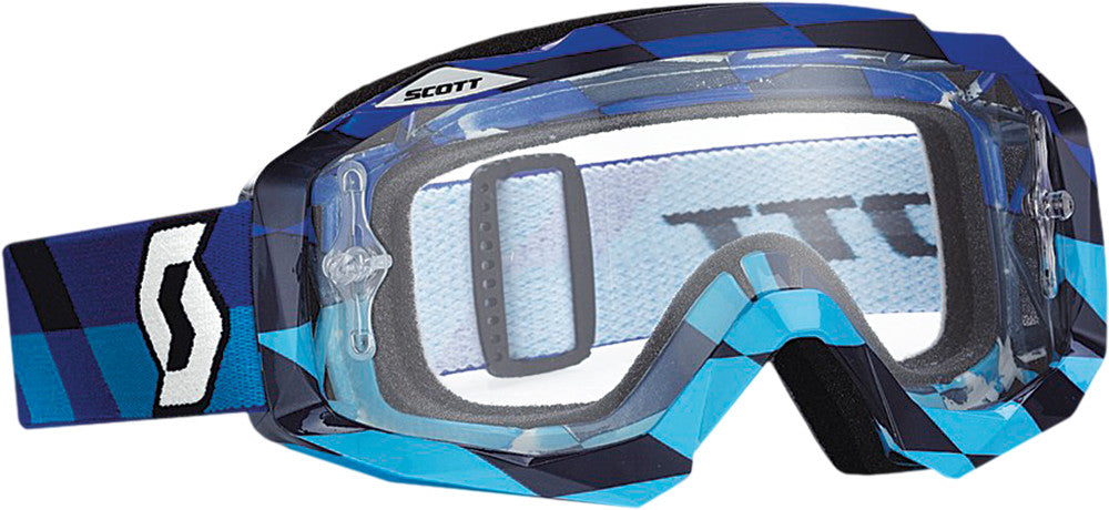 SCOTT Hustle Goggle Track Blue W/Clear Lens 238057-4605113