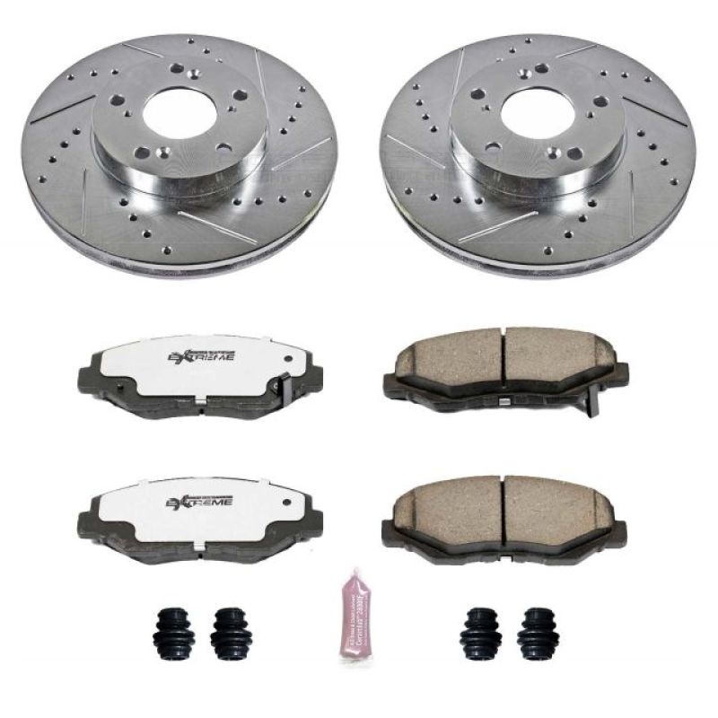 Power Stop 14-15 Acura ILX Front Z26 Street Warrior Brake Kit K1043-26