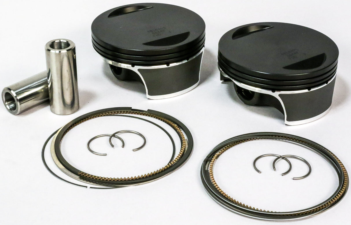 WISECO Black Edition Piston Kit M8 117cid 11.0:1 K2799