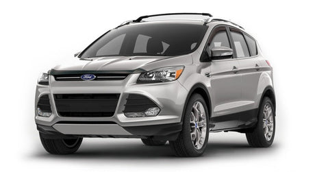 AVS 13-16 Ford Escape High Profile Bugflector II Hood Shield - Smoke 25421