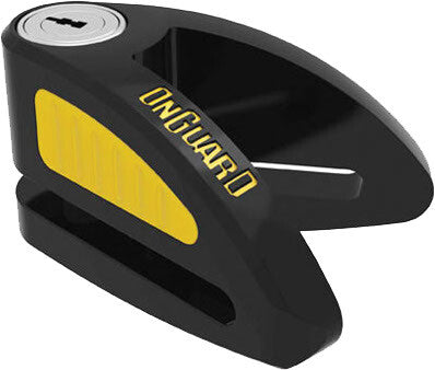 ONGUARDBoxer 8052 Disc Lock Blk/Yel With Reminder And Pouch45008052