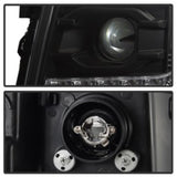 Spyder Chevy Silverado 1500 07-13 V2 Projector Headlights - LED DRL - Black PRO-YD-CS07V2-DRL-BK 5083524