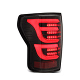 AlphaRex 07-13 Toyota Tundra LUXX-Series LED Tail Lights Alpha-Black 670040
