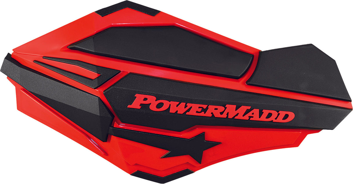 POWERMADD Sentinal Handguards (Red/Black) 34402