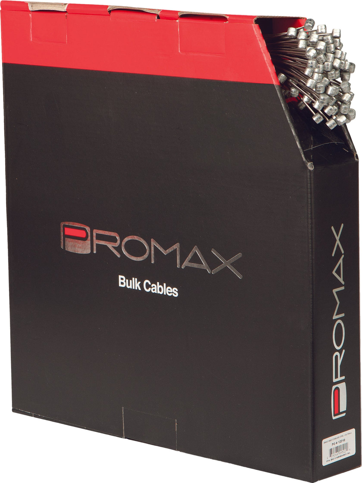 PROMAX Bulk Gear Cables Stainless 1.2x2100mm 100/Pk PX-DC14BBSGC-SL